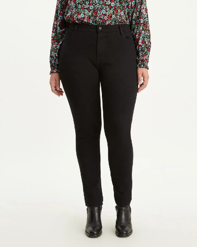 Levi's® Womens Plus 721 High Rise Skinny Jeans - Long Shot Athletic Women's 