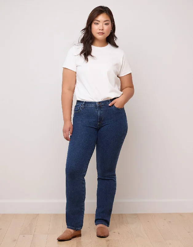 CHLOE STRAIGHT JEANS / ATHENA Youthful Women's Pop