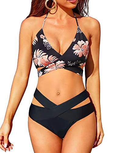 Push Up High Waisted Two Piece Swimsuit Sets for Women Bikini Sleek Women's Metallic Push Up High Waisted Two Piece Swimsuit Sets for Women Bikini Sleek Women's Metallic