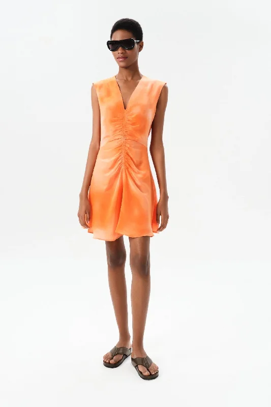 Alagon Tora Short Dress Stylish Women's Tropical 