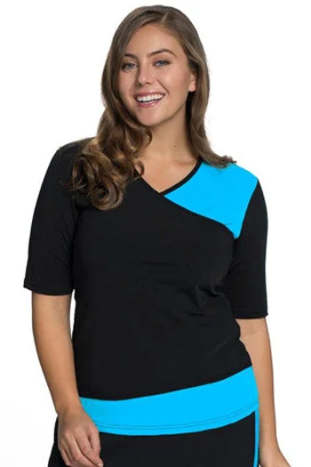 Wrap Swim Shirt - Chlorine Proof Sophisticated Women's Tailored