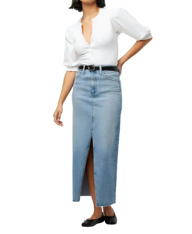 Eva Maxi Skirt In Pazazz Bold Women's Statement