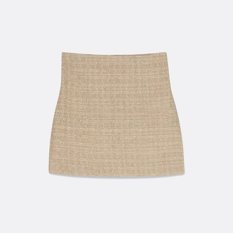 WOMEN'S TWEED SKIRT Unique Women's Upcycled