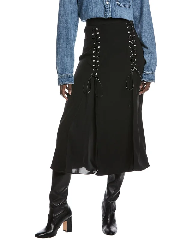 Gracia Lace-Up Skirt Business