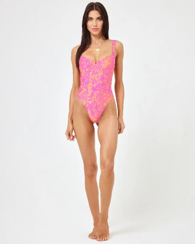 Printed Kendal One Piece Laid - back Women's Style