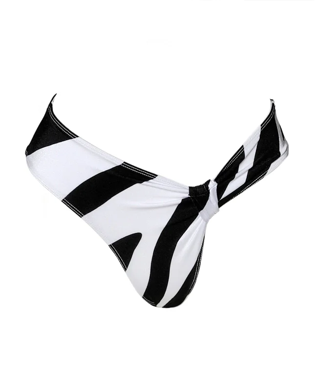 Cacia Bottom in Zebra Print Youthful Women's Anime - inspired