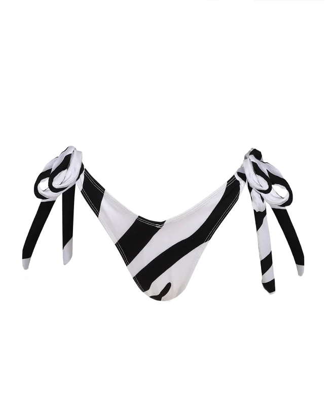 Ella Bottom in Zebra Print Athletic Women's 