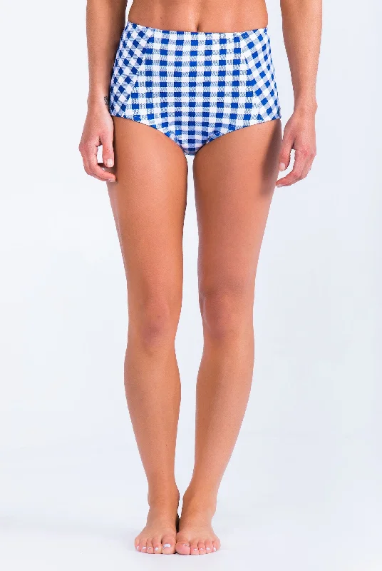 high waist in gingham Elegant Women's 
