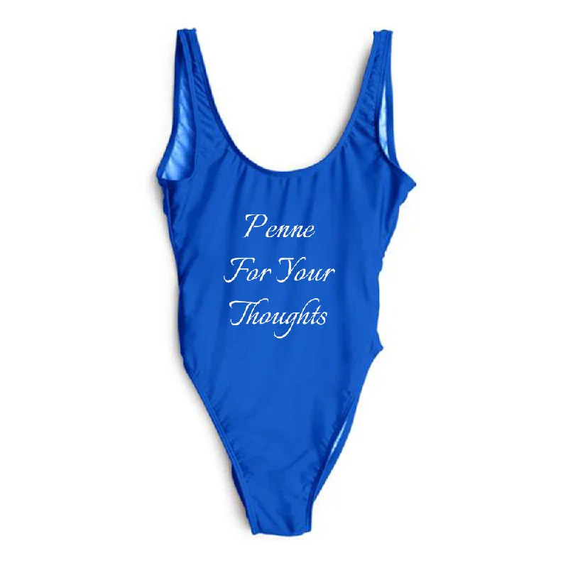 Penne For Your Thoughts [SWIMSUIT] Elegant Women's Formal 