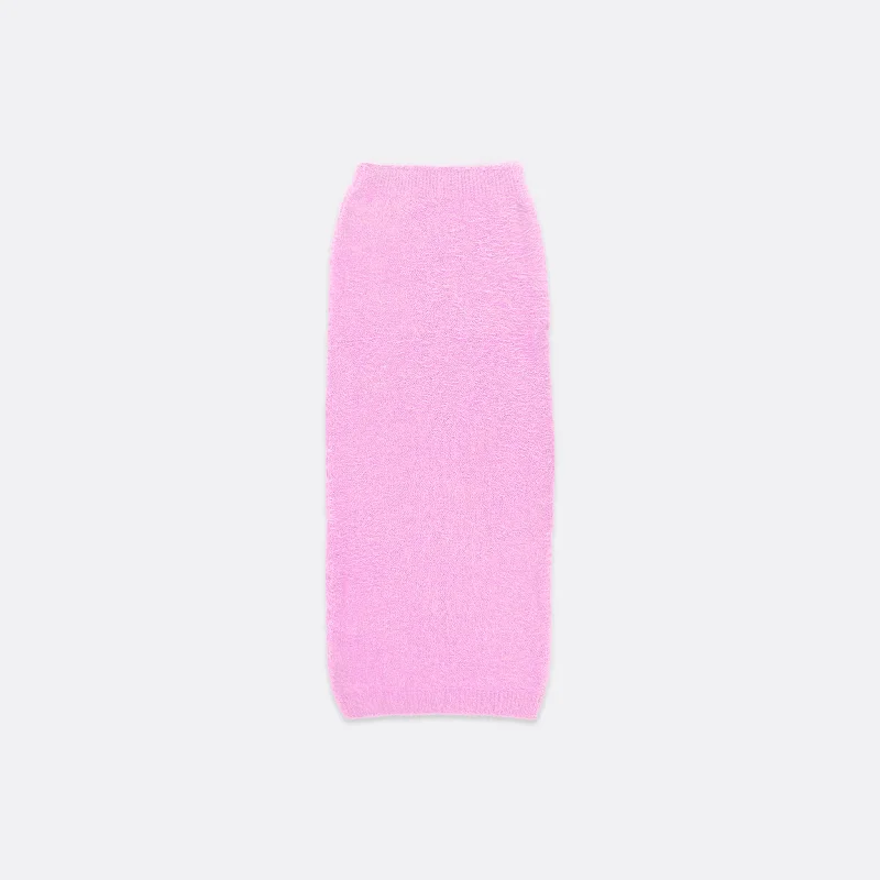 KNIT PENCIL SKIRT Elegant Women's 