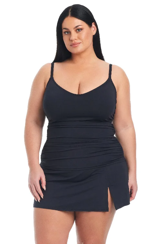 Kore Scoop Neck Plus Tankini Top Sporty Women's Tennis