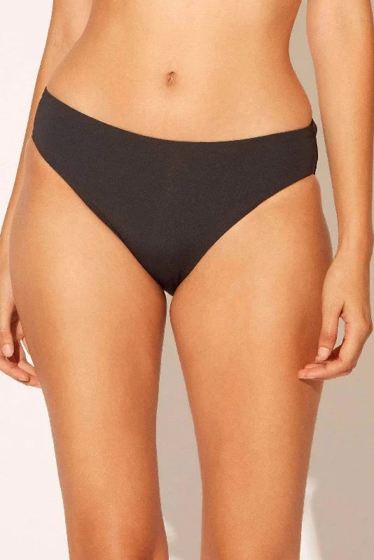 Kore Ruched Back Low Rise Bikini Bottom Monochromatic All - in - one