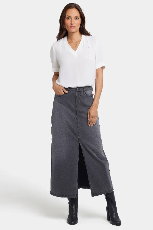 High Rise Long Skirt - Wild Spirit Earthy Women's Hemp - based