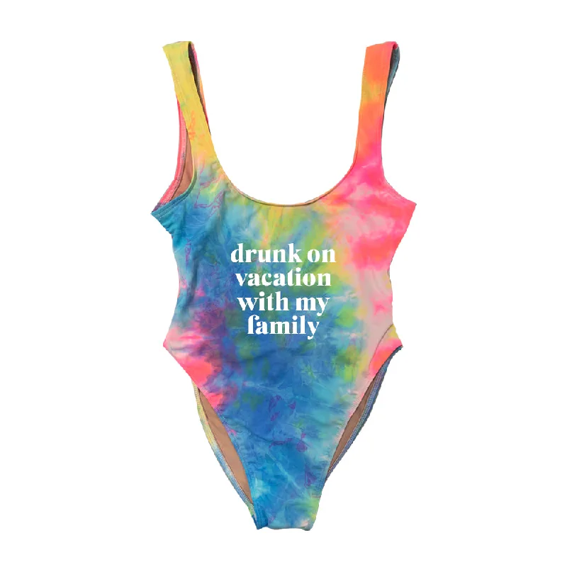 drunk on vacation with my family [SWIMSUIT] Scandinavian