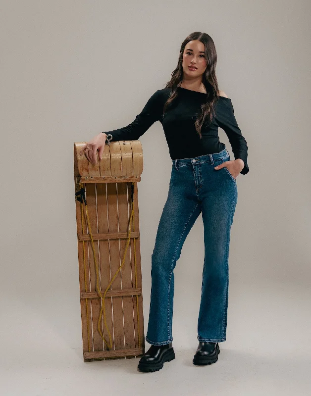 ALEX BOOTCUT JEANS / COASTAL BLUE Relaxed Women's Beachy