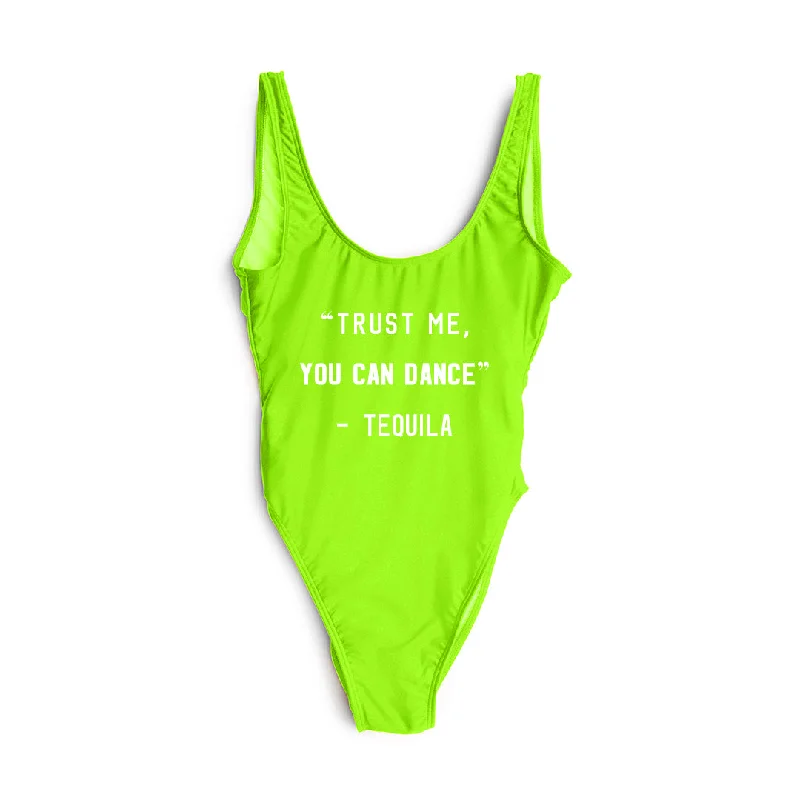 "TRUST ME YOU CAN DANCE" - TEQUILA [SWIMSUIT] Refined Women's Classic 