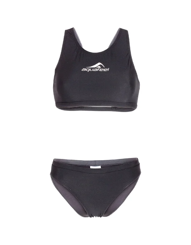 Racerback Bikini Set - Black Tough Women's Military - inspired