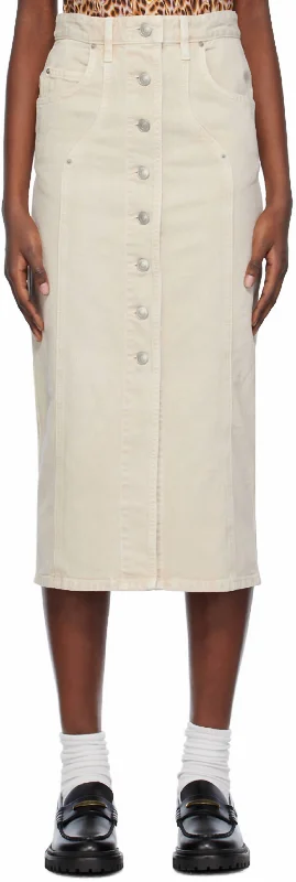 Vandy Skirt In Ecru purpose