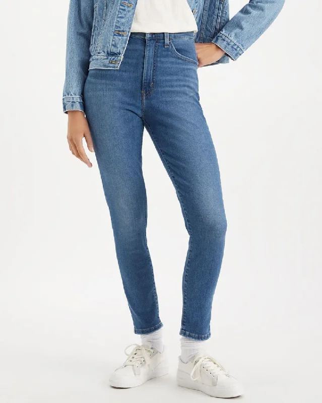 Levi's® Womens Retro High Rise Skinny Jeans - Run The World Dapper Women's Bow - adorned