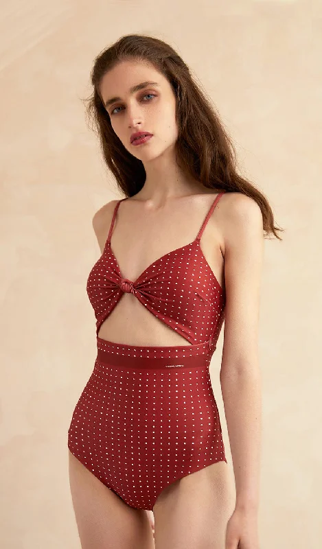 MIA Reversible One Piece Swimsuit Feminine Women's Style 