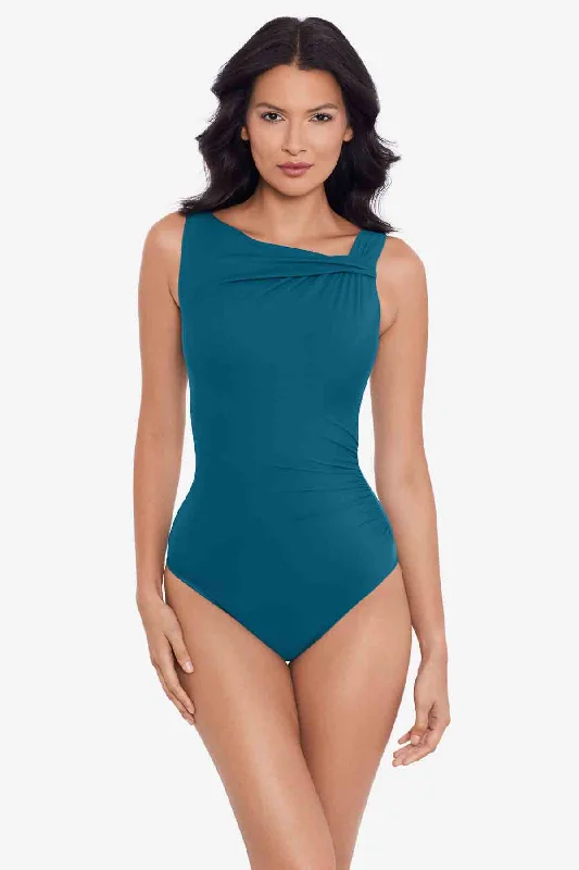 Rock Solid Avra One Piece Swimsuit Classic Women's Tweed