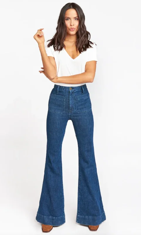 Show Me Your Mumu Farrah Trouser Flare Monochromatic All - in - one