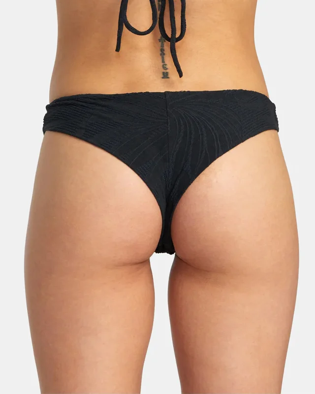 Palm Grooves Cheeky Bikini Bottoms Dapper Women's 1920S