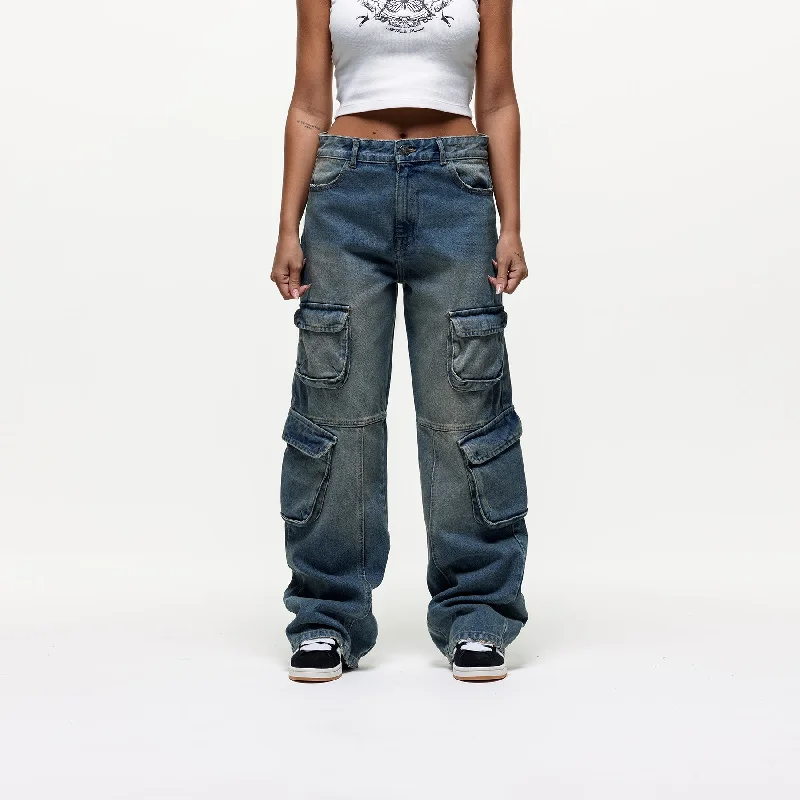 Heavy Harbour Washed Blue Denim Jeans (Final Sale) Adventure