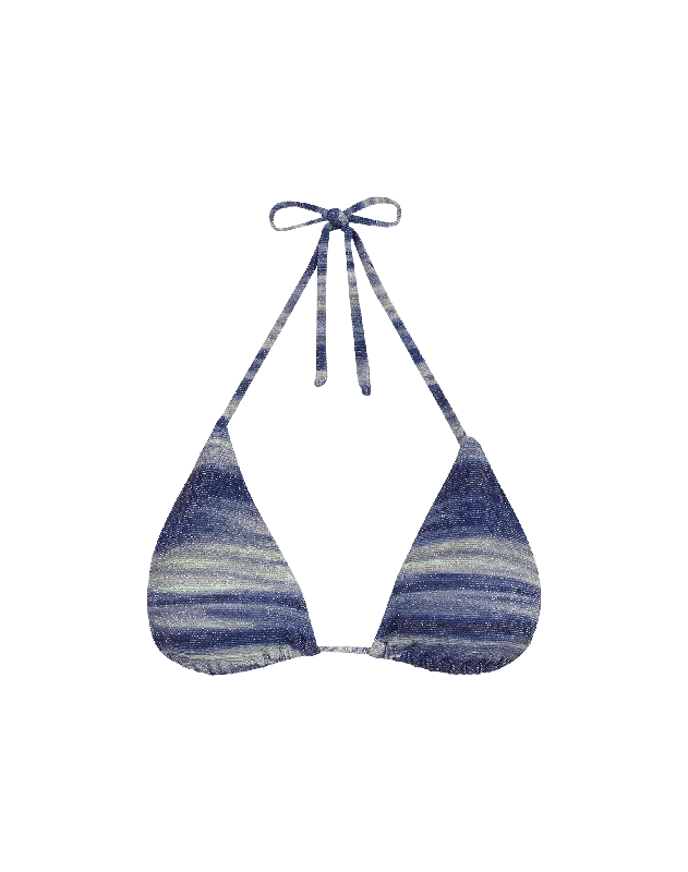 Lurex Tri Top - Moonlight Refined Women's Hand - crafted