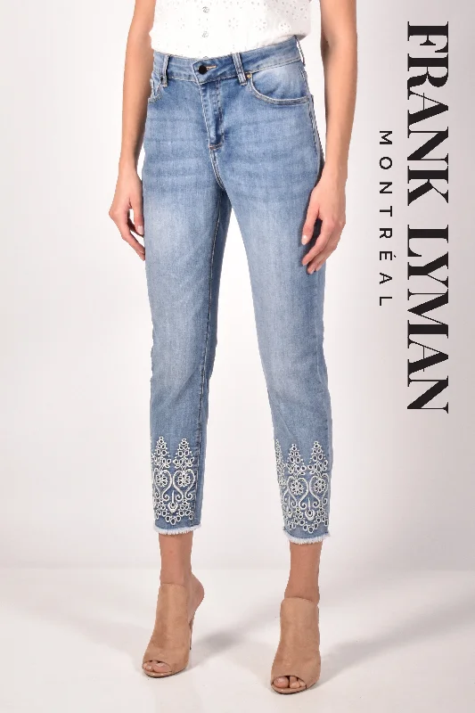 Lace Trim Montreal Jean Modern Women's 