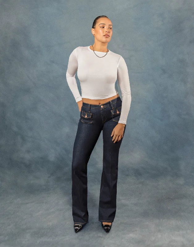 ALEX BOOTCUT JEANS / RINSE INDIGO Compression