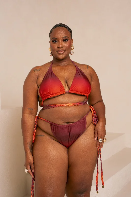 DAWN Reversible Bikini Top Laid - back Women's Style