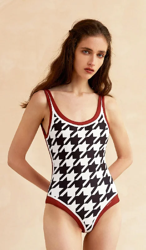 LENNON Reversible Open-back One Piece Swimsuit Bohemian Women's Free