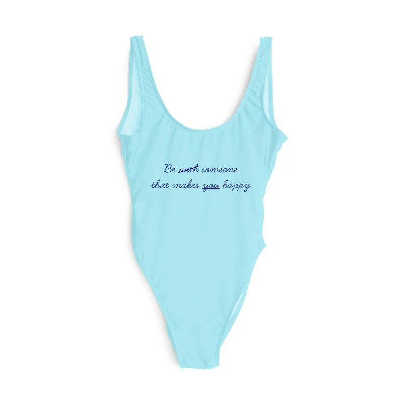 BE WITH SOMEONE THAT MAKES YOU HAPPY [SWIMSUIT] Traditional Women's Wool