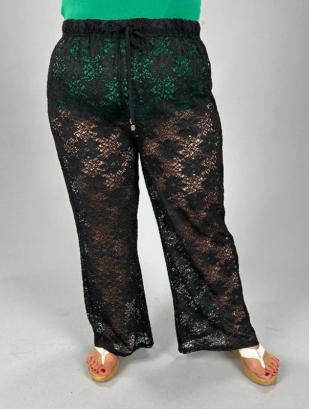 SWIM-C {Club C Collection} Black Lace Swimsuit Cover Up PLUS SIZE 2X 3X Confident Women's High - fashion SWIM-C {Club C Collection} Black Lace Swimsuit Cover Up PLUS SIZE 2X 3X Confident Women's High - fashion