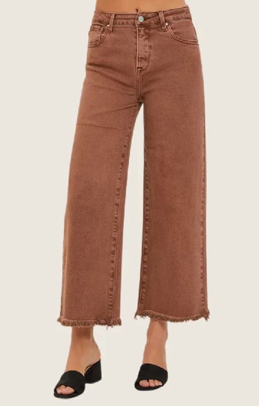 Nancy Espresso High Rise Jeans purpose