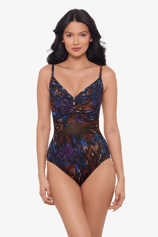 Tapiz Mariposa One Piece Swimsuit Cozy Women's Sherpa - lined