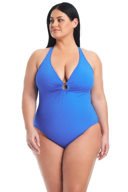 Ring Me Up Plunge  Plus Size Women's One-Piece Swimsuit Dynamic Women's High - energy