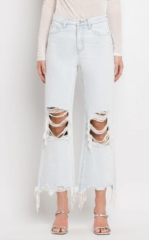 Leslie 90's Vintage Super High Rise Flare - Nashville Moon - Final Sale 40% off in cart Unique Women's Upcycled