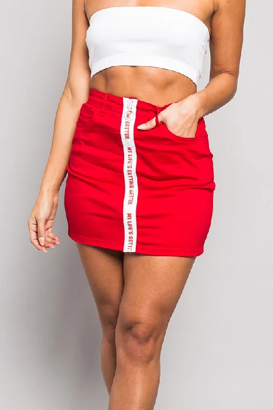 Accent Band Skirt performance