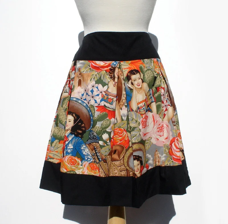 "Riding Shotgun" Mexican Senoritas Skirt #S-RS721 purpose