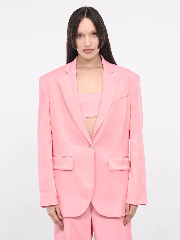 Oversized Blazer (J0514-3767-0224-PINK) Sustainable Organic