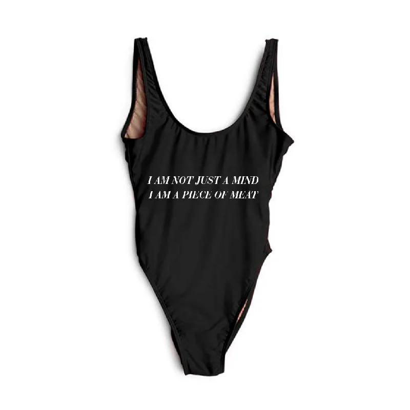 I AM NOT JUST A MIND I AM A PIECE OF MEAT [SWIMSUIT] Modern Women's Tech