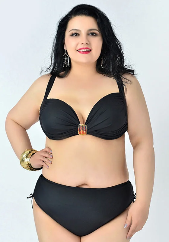 Miro Plus Size Bikini Polished Women's Silk