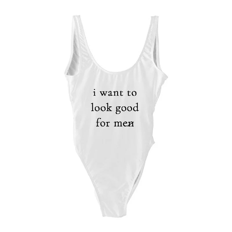 I WANT TO LOOK GOOD FOR ME [SWIMSUIT] Preppy Women's College