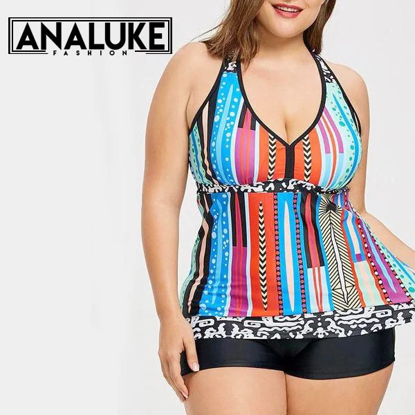 Plus Size Vintage Swimwear Sustainable Organic