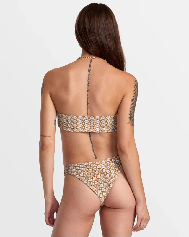 Lotus V-Front French Bikini Bottom Trendy Women's 