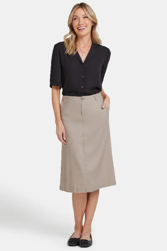Marilyn A-Line Skirt - Saddlewood Modern Women's Tech
