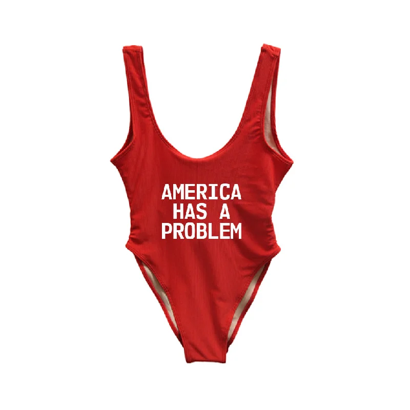 AMERICA HAS A PROBLEM [SWIMSUIT] Sophisticated Women's 