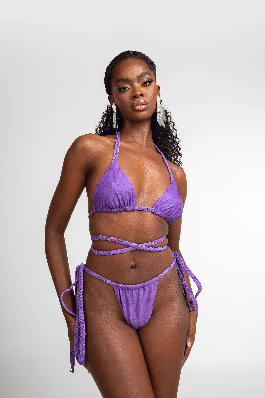 IZA Reversible Bikini Top Streetwear Style for 
